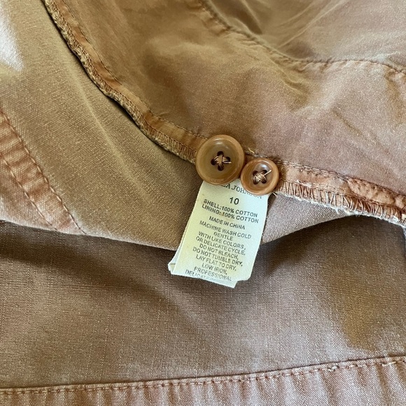 Ulla Johnson Riley Cotton Shorts - Terracotta - Picture 9 of 9